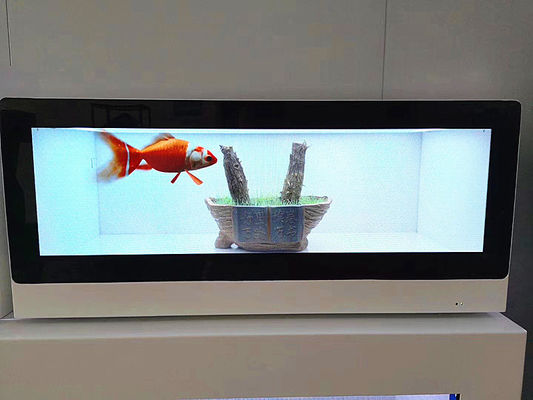 চীন মাল্টি ক্রিয়ামূলক স্বচ্ছ LCD স্ক্রিন মিডিয়া প্লেয়ার বিজ্ঞাপন জন্য 55 ইঞ্চি 65 ইঞ্চি সরবরাহকারী