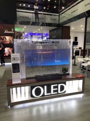 চীন ডিজিটাল ক্লিয়ার OLED প্রদর্শন / OEM স্বচ্ছ OLED স্বাক্ষরের মাধ্যমে দেখুন সরবরাহকারী